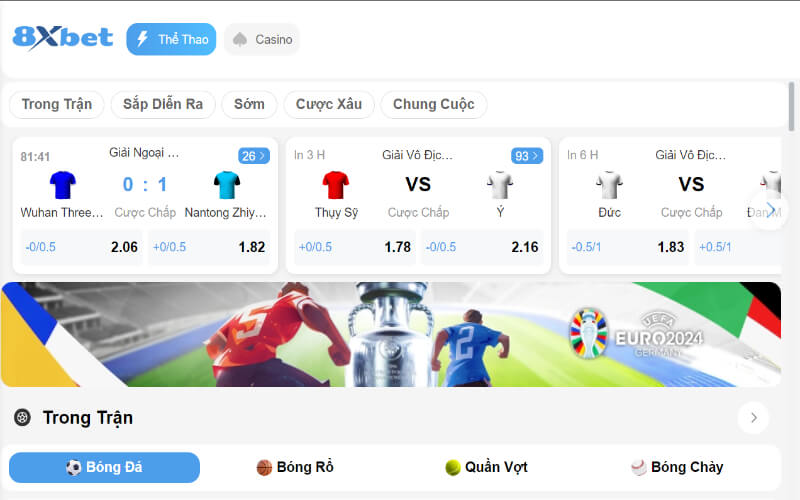 Thể thao 8XBet