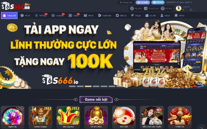 Khuyến mãi nhà cái S666 tặng 120K