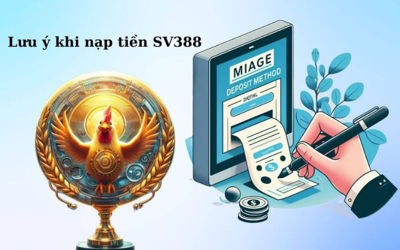 Điều cần lưu ý khi nạp tiền SV388